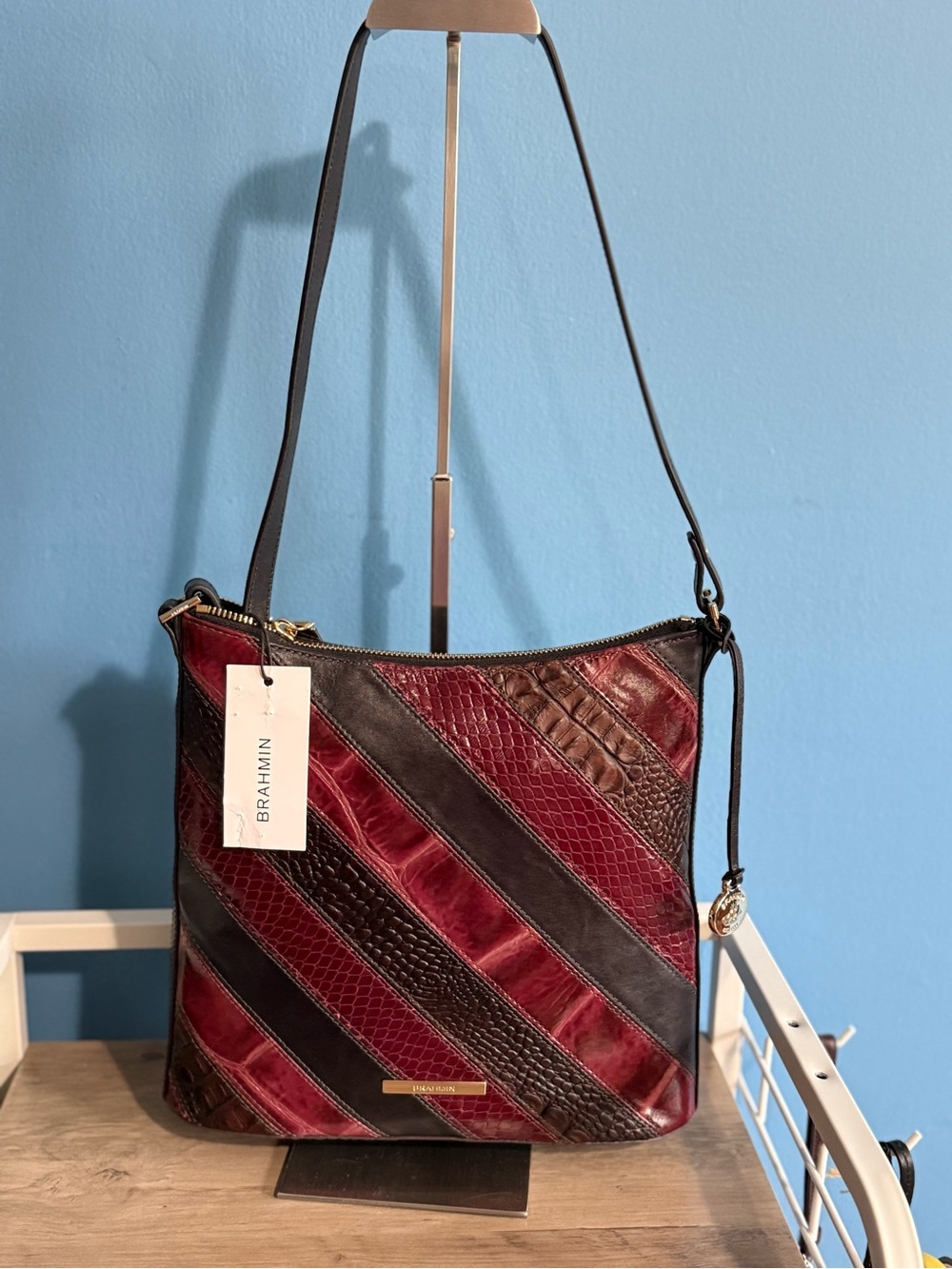 Brahmin Katie Leather Crossbody Bag
